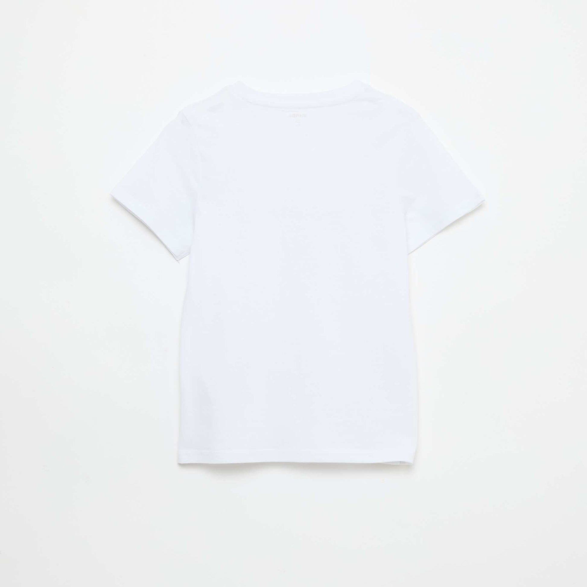 Printed Message T-Shirt WHITE