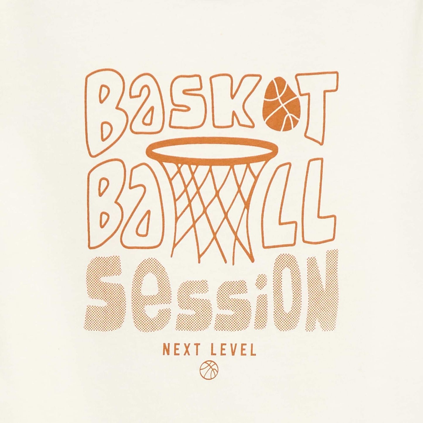 Printed Message T-Shirt WHITE