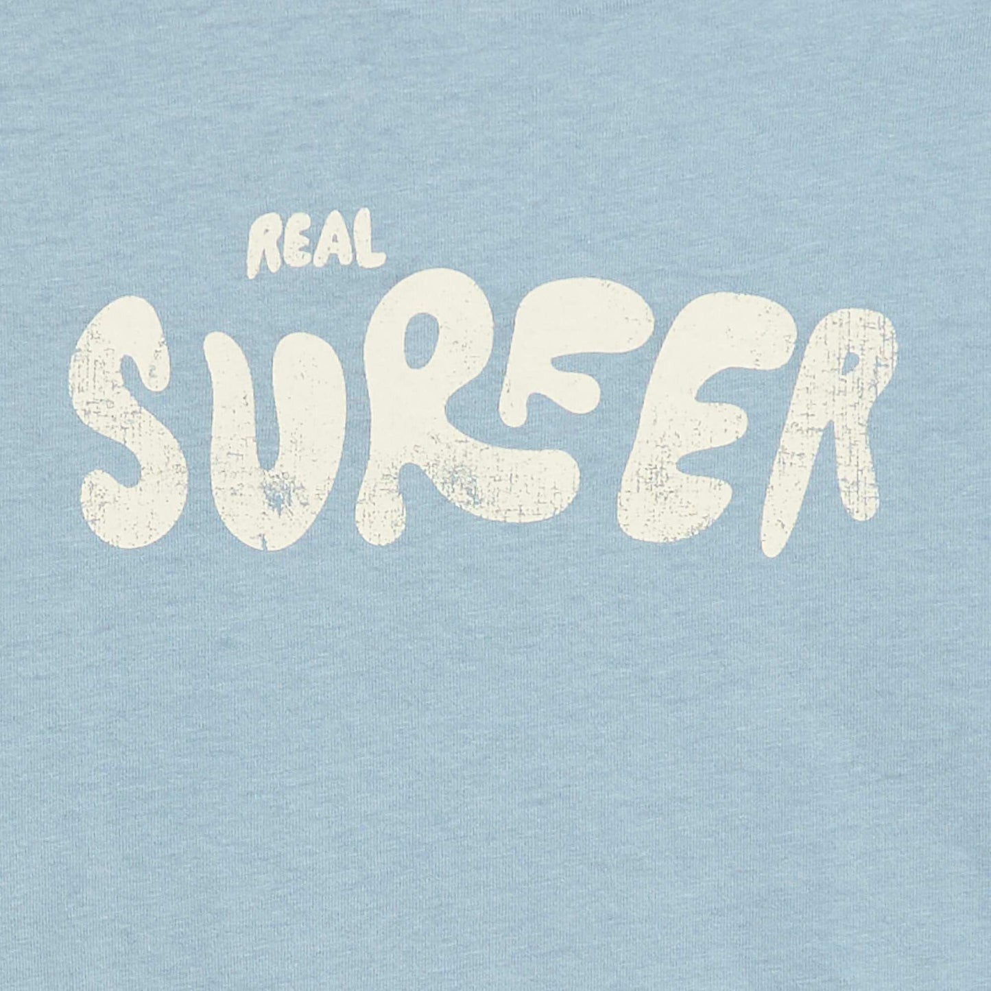 Printed Message T-Shirt BLUE