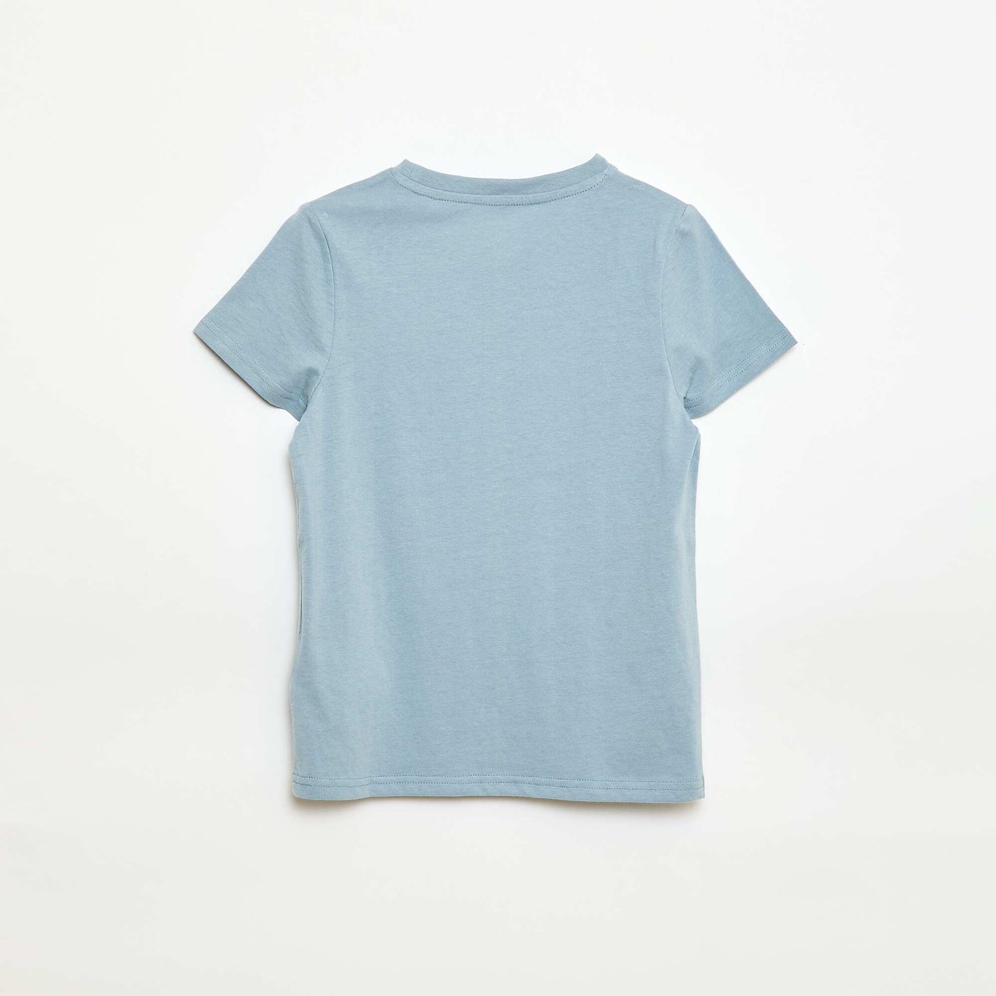 Printed Message T-Shirt BLUE