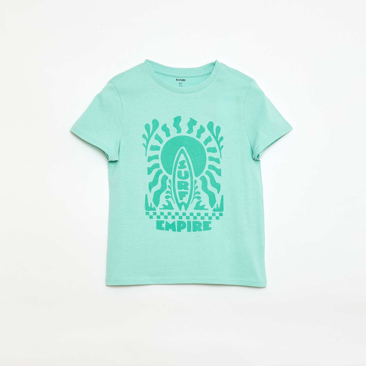 Printed Message T-Shirt GREEN