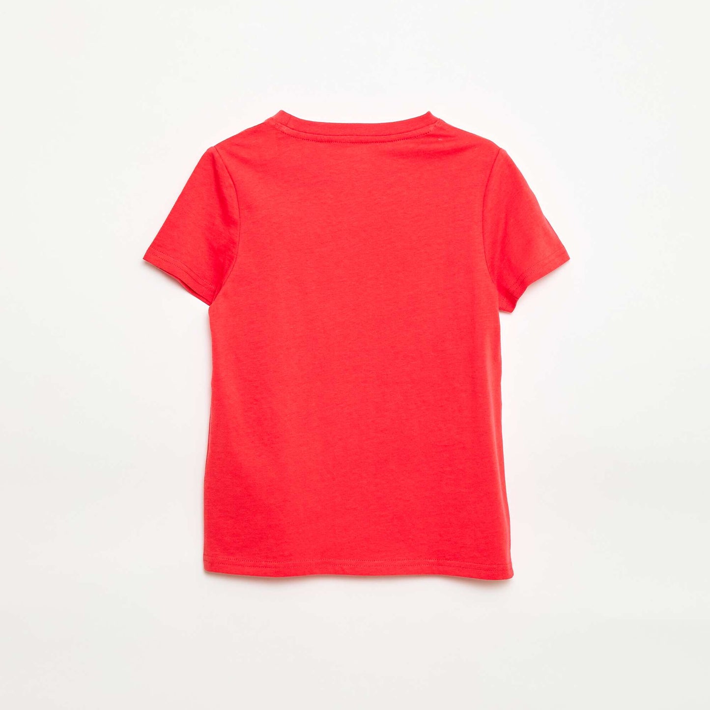 Printed Message T-Shirt RED