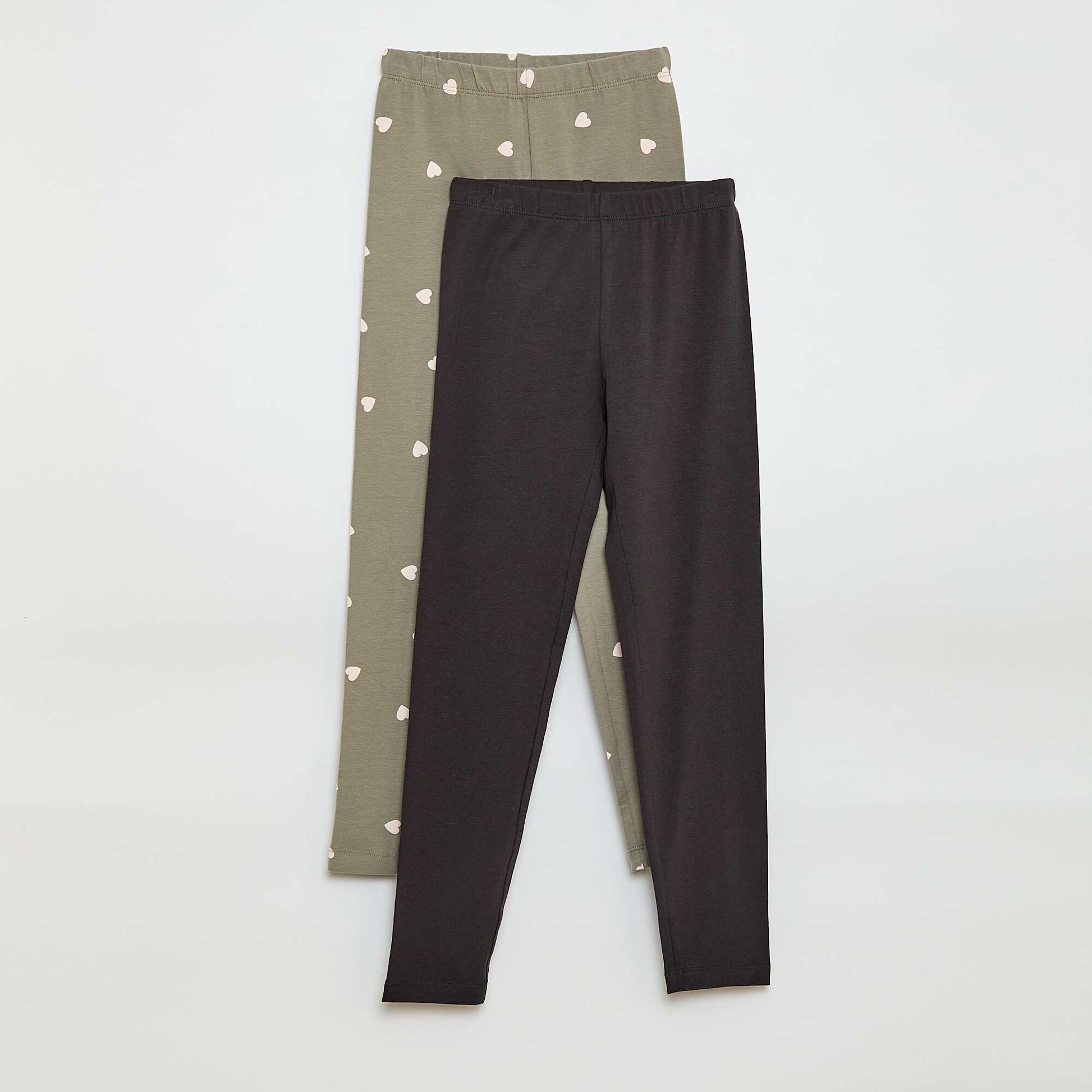 2-Pack of Long Leggings GREEN