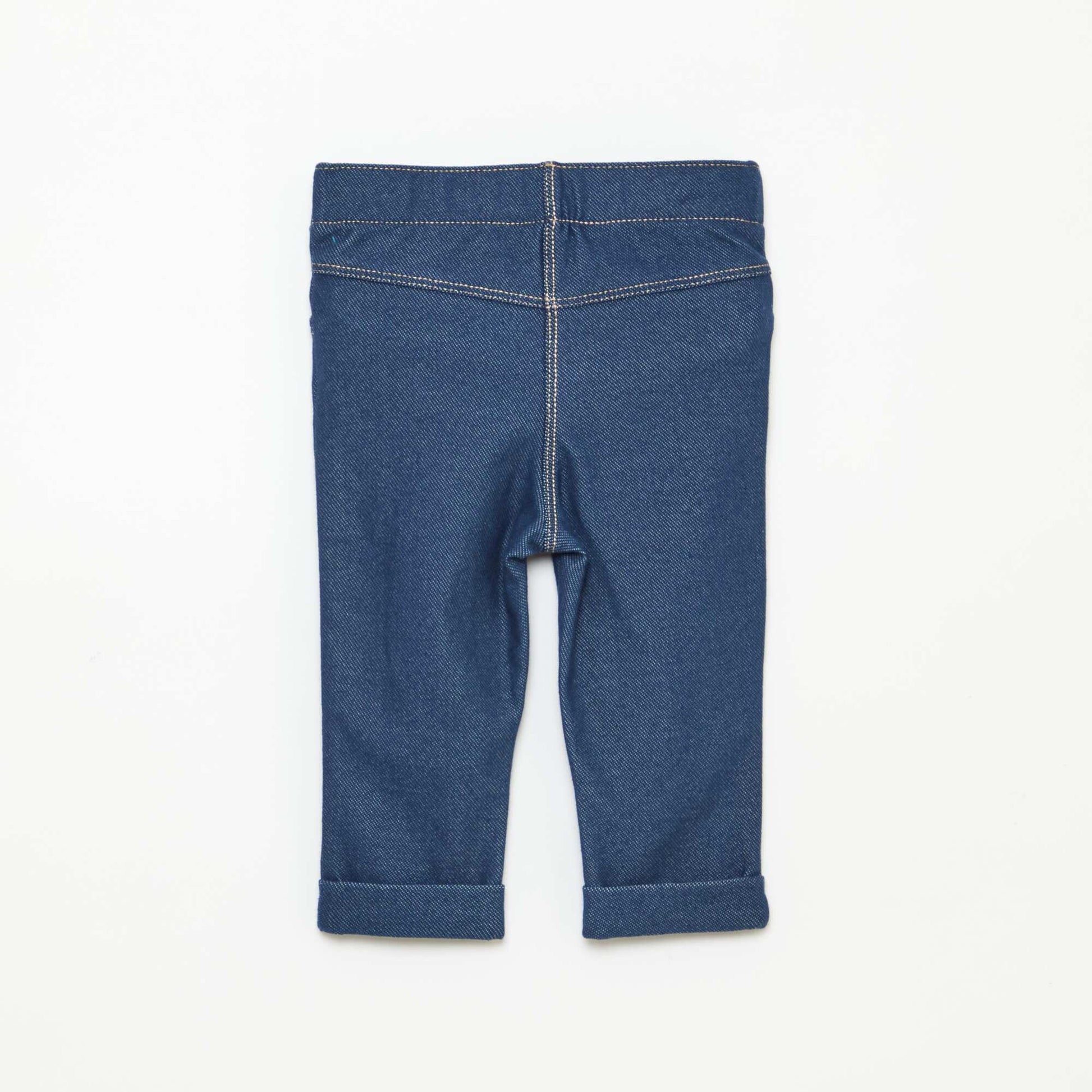 Slim Tregging Pants BLUE