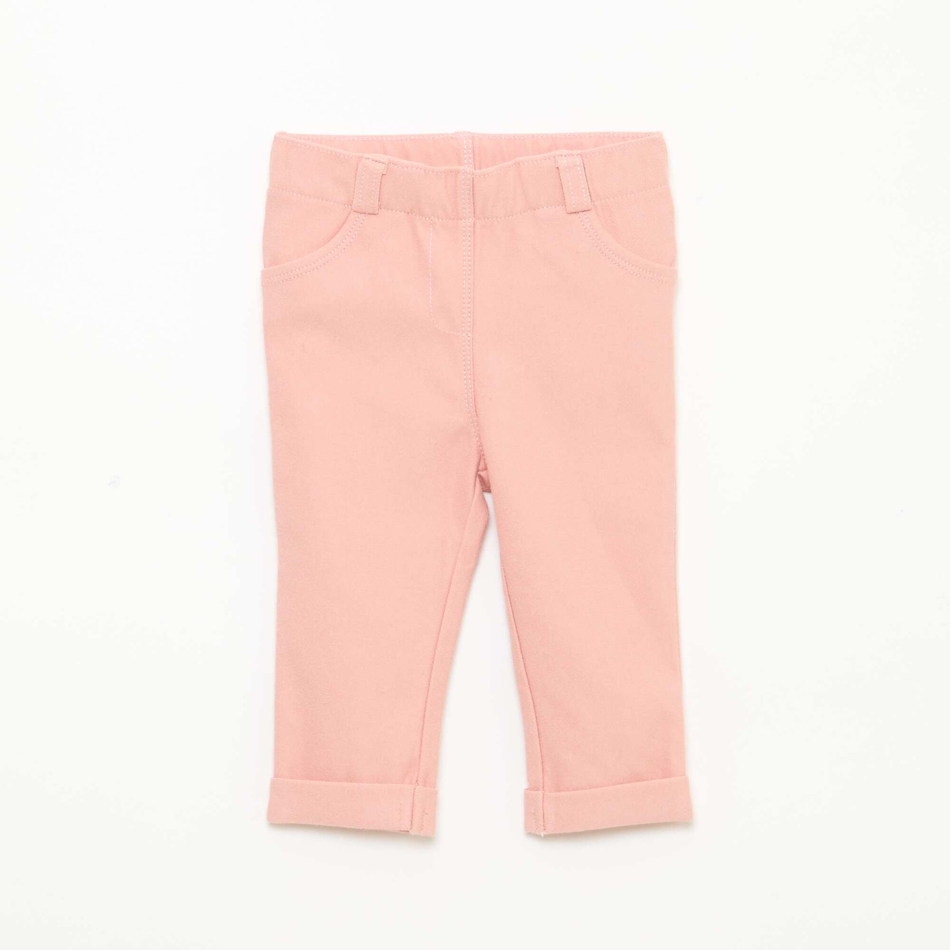 Slim tregging trousers PINK