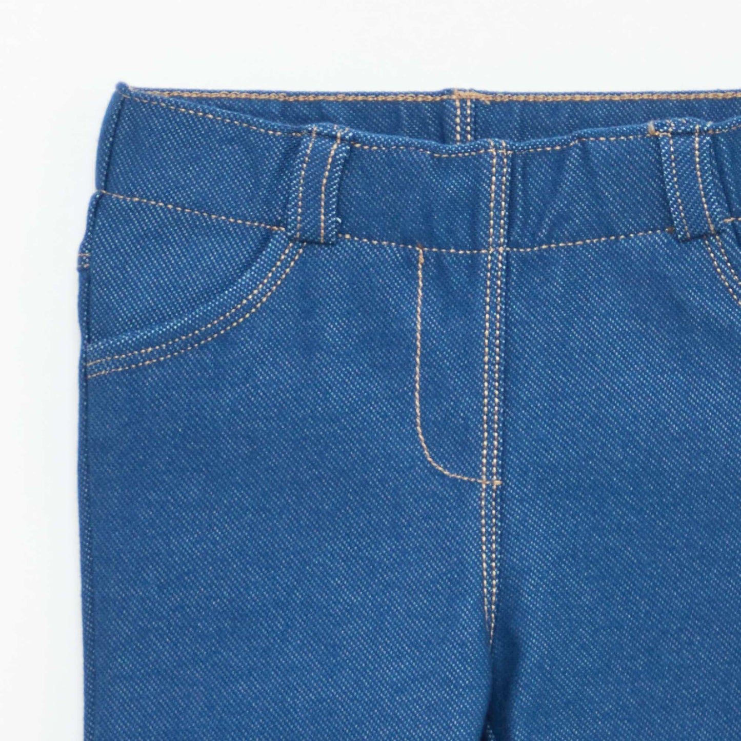 Slim Tregging Pants BLUE