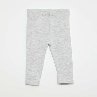 Plain Long Leggings GREY