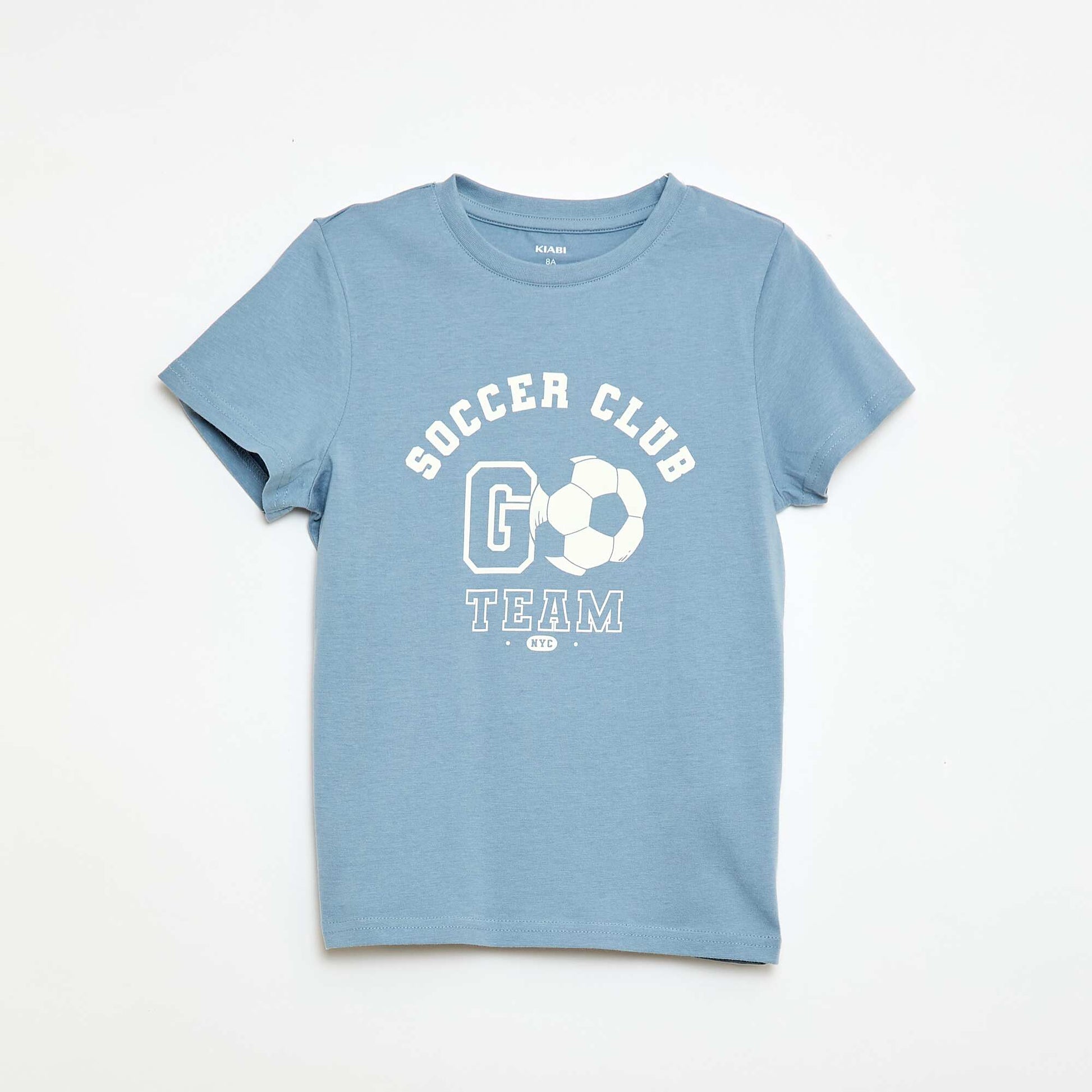 2-Piece Short & T-Shirt Pajama Set BLUE