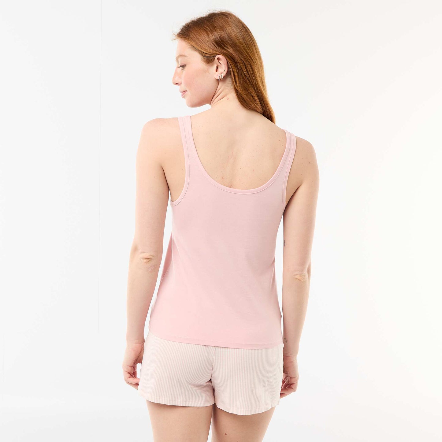 Printed short pyjamas - 2 pieces PINK
