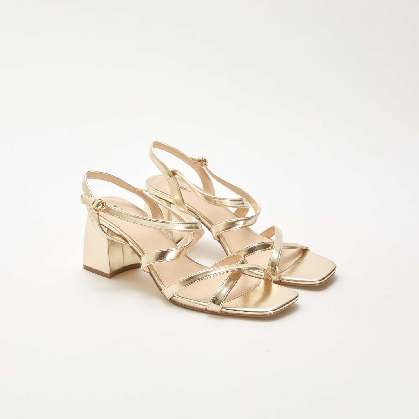 Ceremonial Heeled Sandals YELLOW