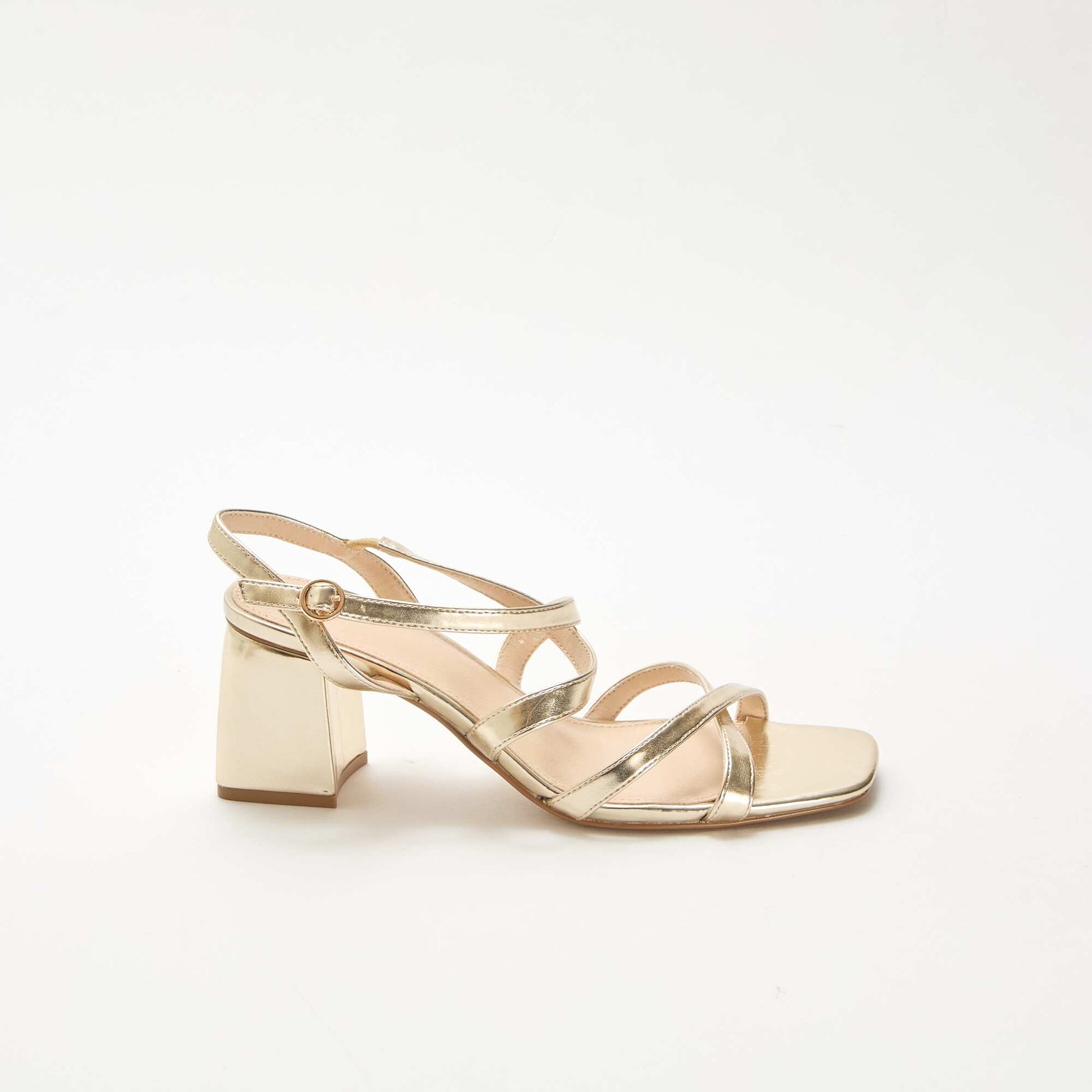 Ceremonial Heeled Sandals YELLOW