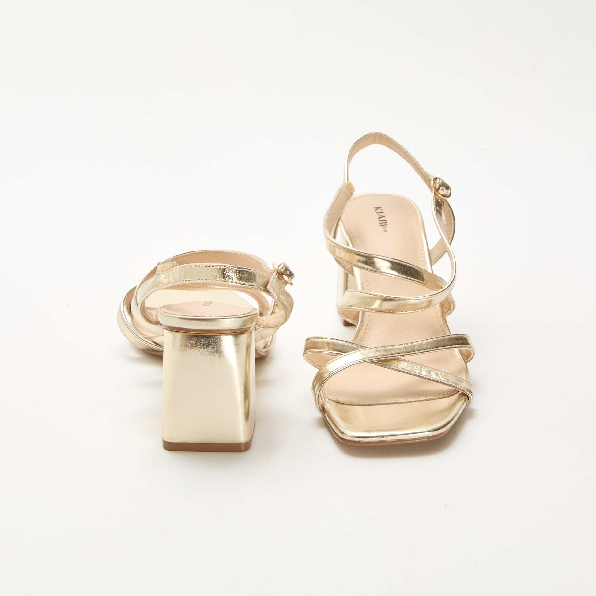 Ceremonial Heeled Sandals YELLOW