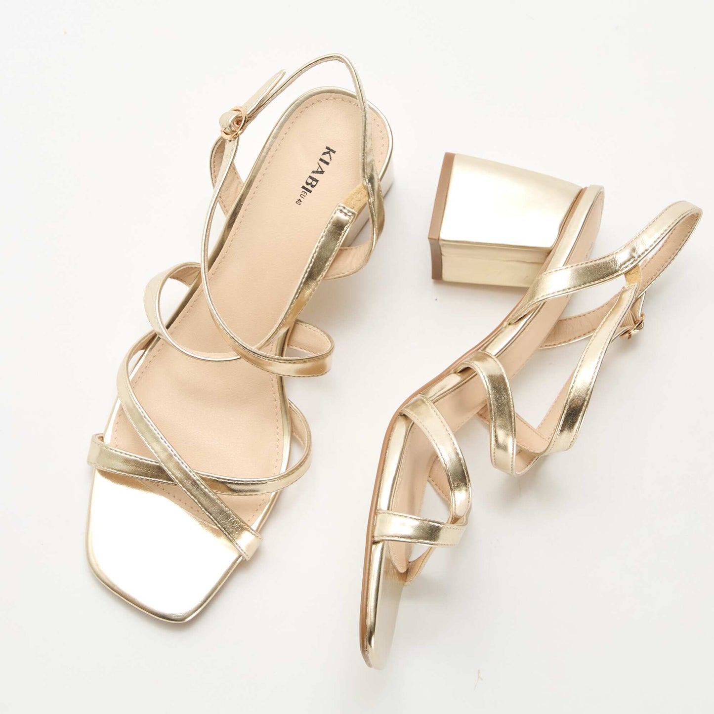 Ceremonial Heeled Sandals YELLOW