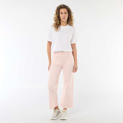 Colorful Wide Leg Pants PINK