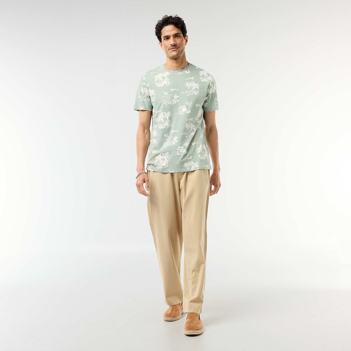 Printed Graphic T-shirt GREEN