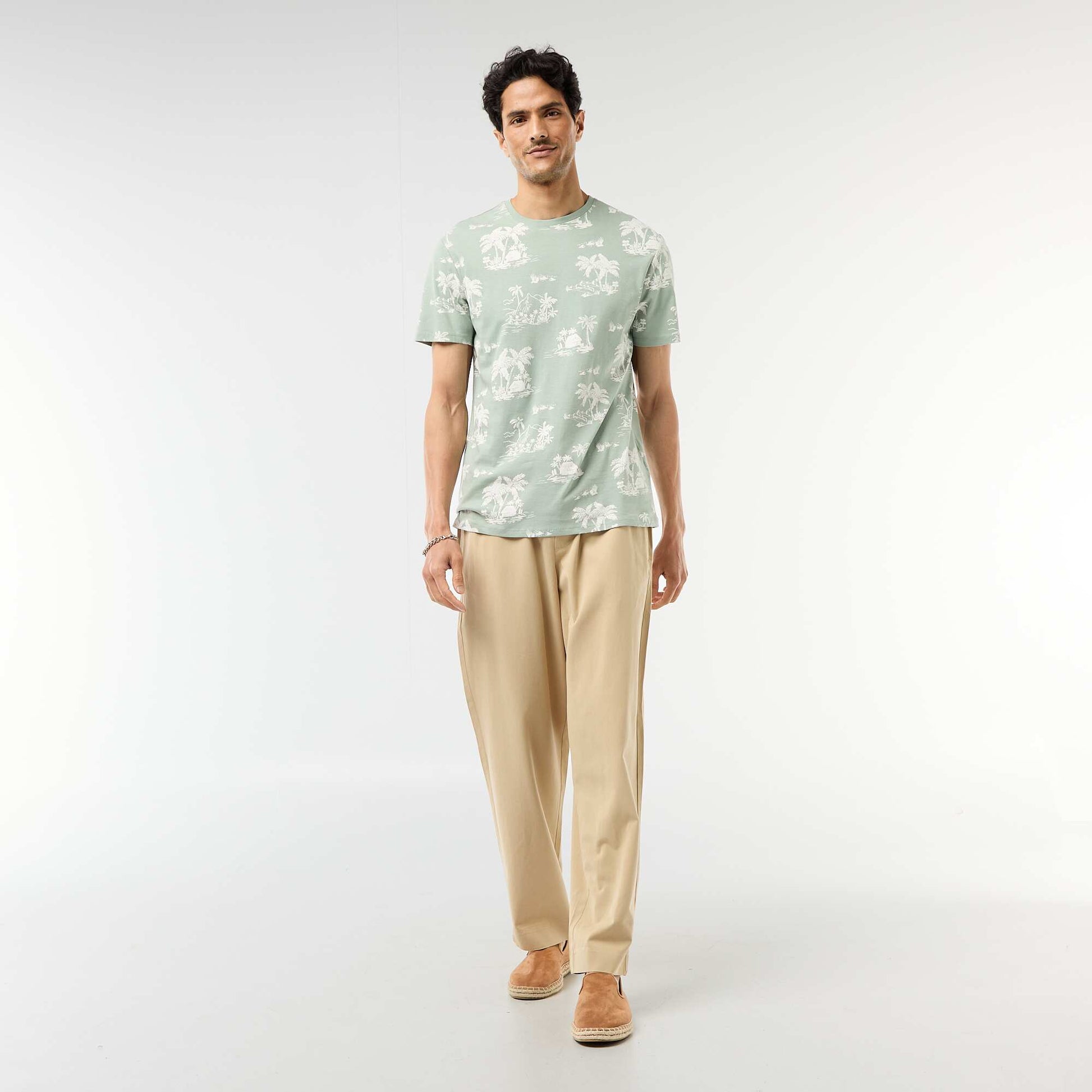 Printed Graphic T-shirt GREEN