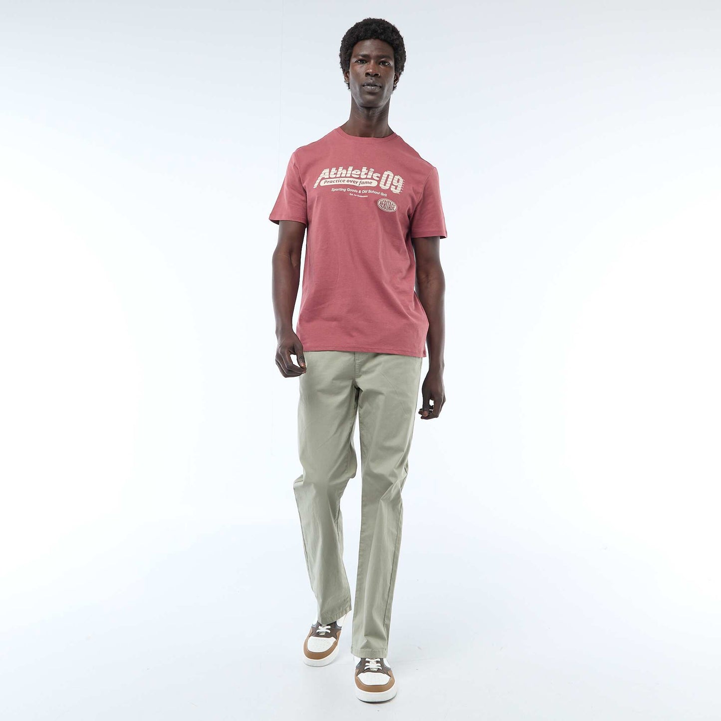 Printed Graphic T-shirt RED