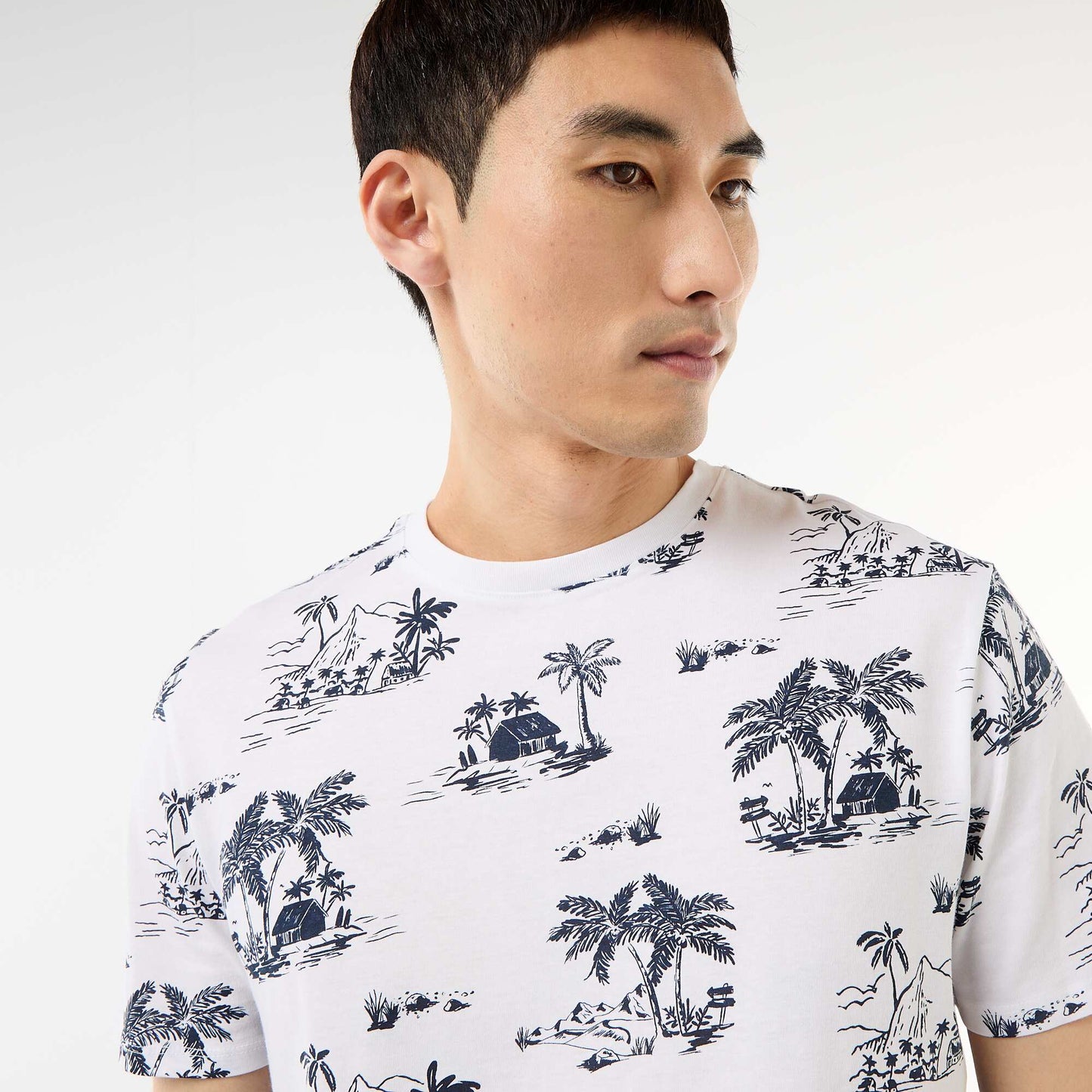 Printed Graphic T-shirt WHITE