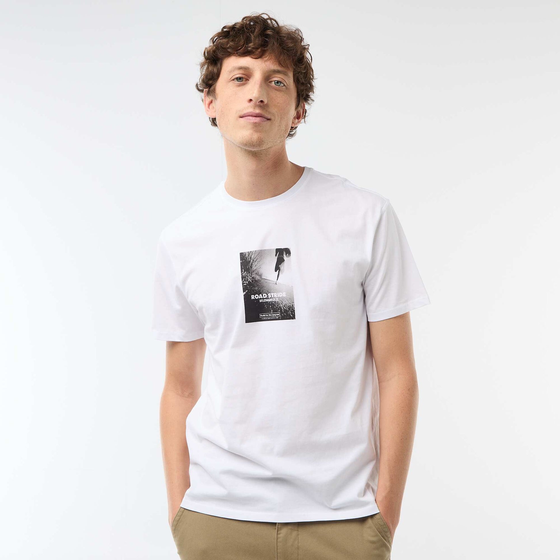 Printed Graphic T-shirt WHITE
