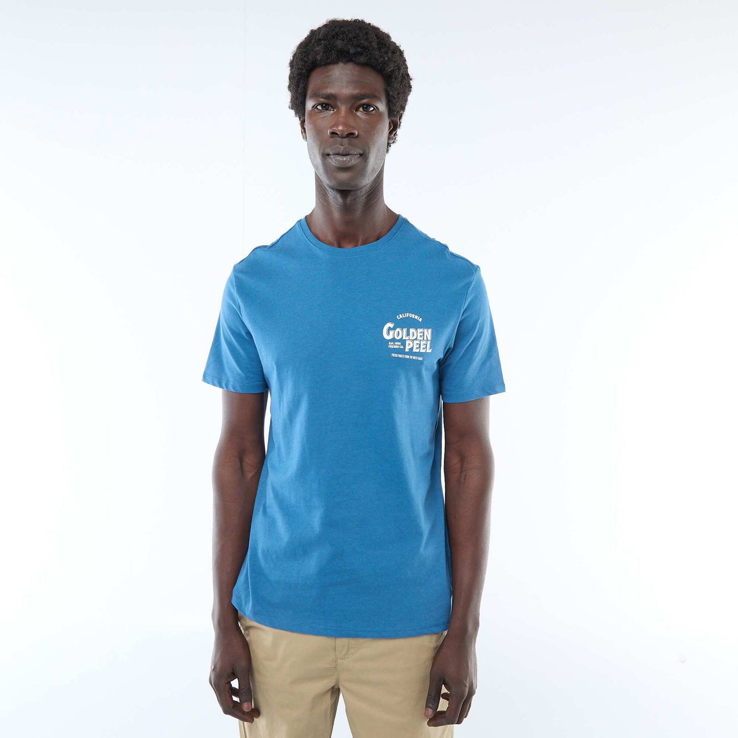Printed Graphic T-shirt BLUE