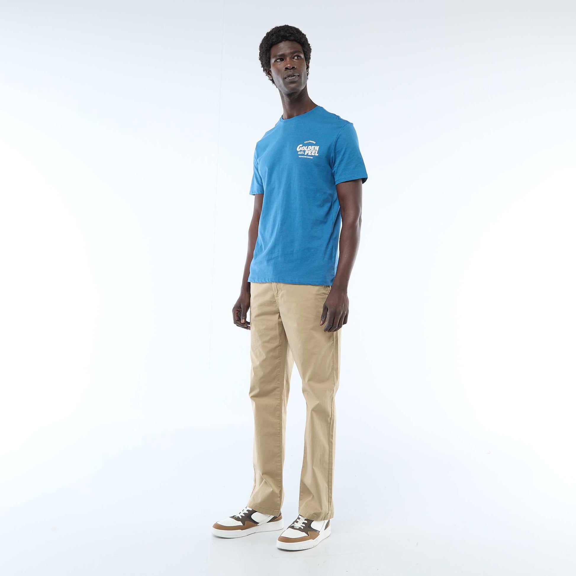Printed Graphic T-shirt BLUE