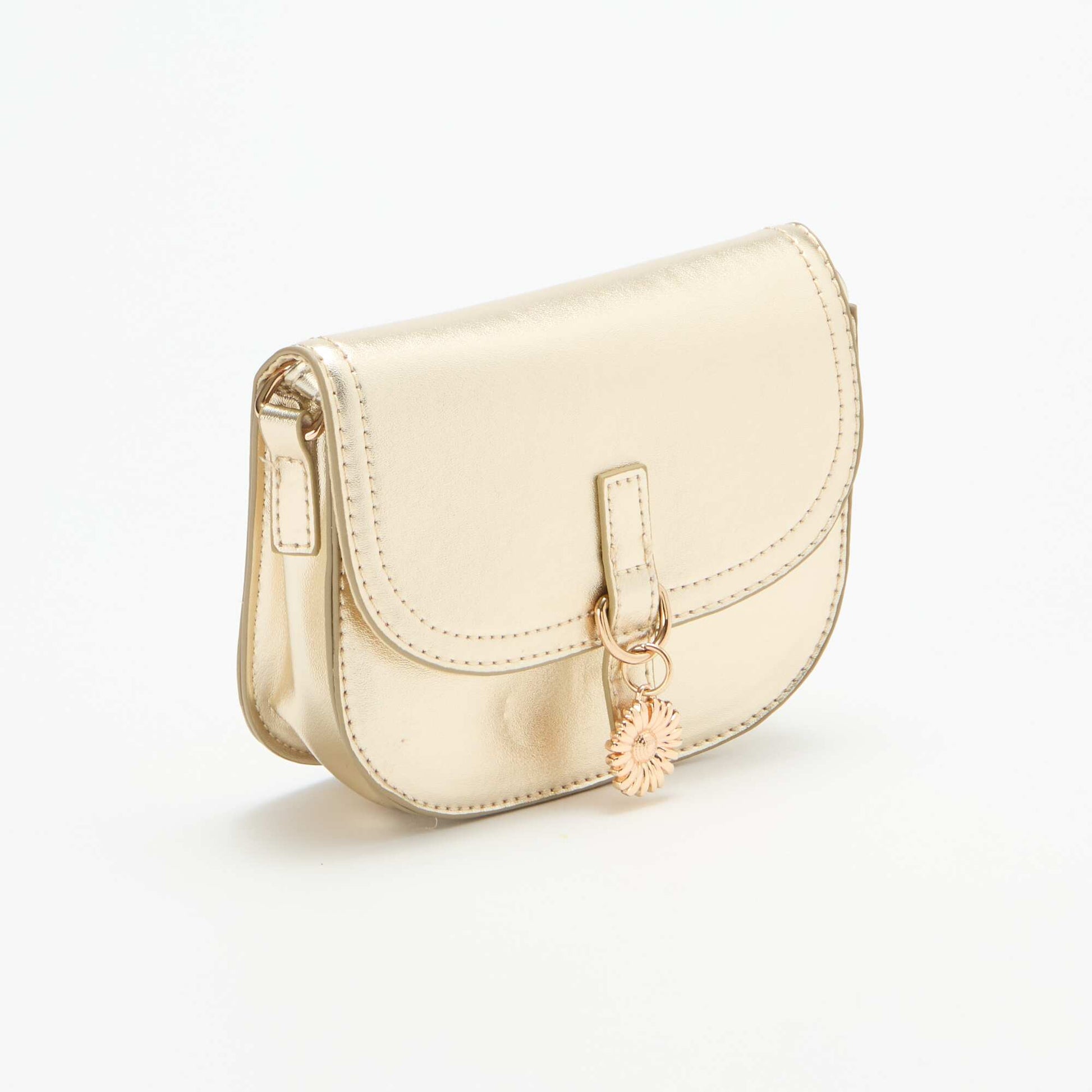 Gold Shoulder Bag BEIGE