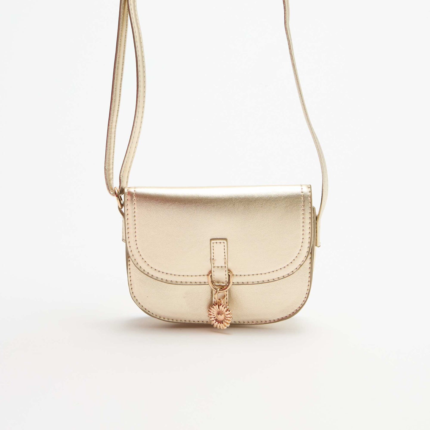 Gold Shoulder Bag BEIGE