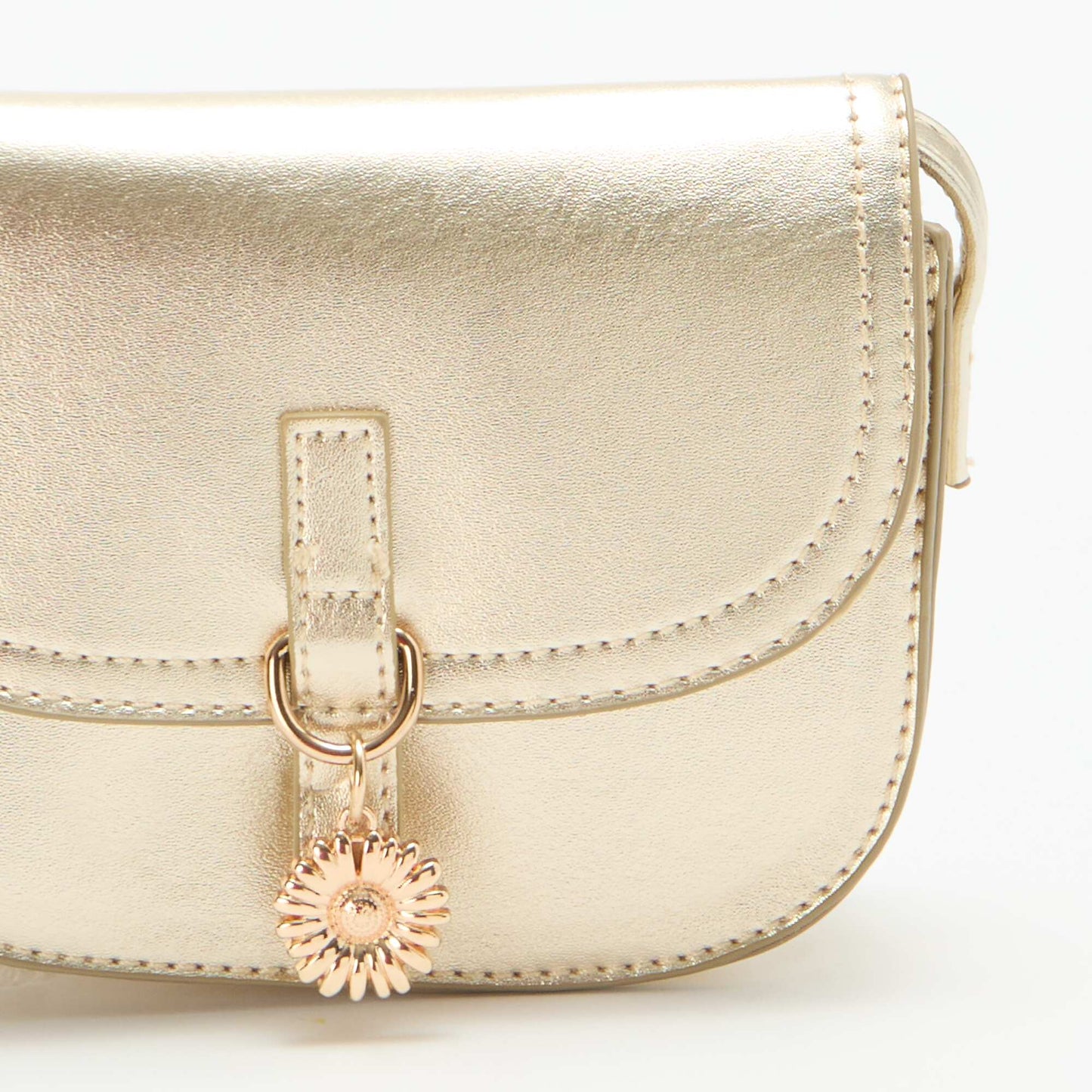 Gold Shoulder Bag BEIGE