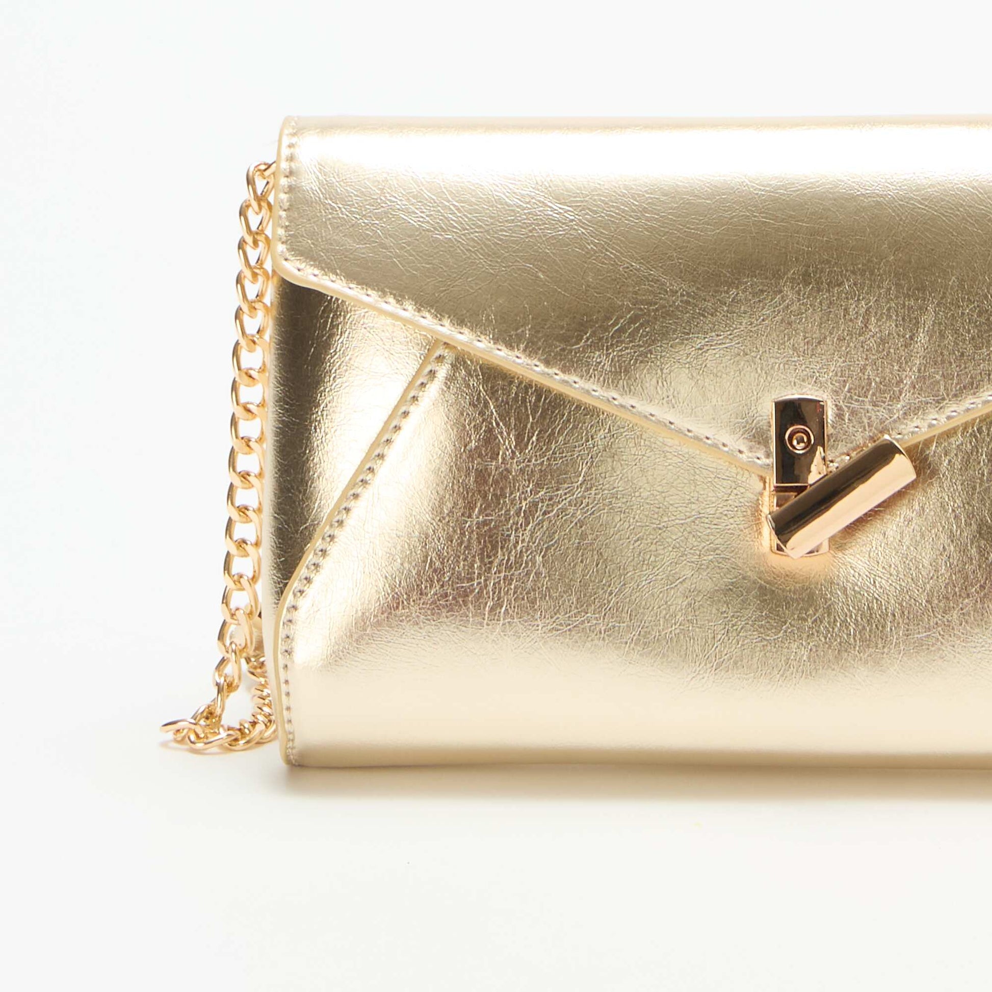 Gold Shoulder Handbag YELLOW