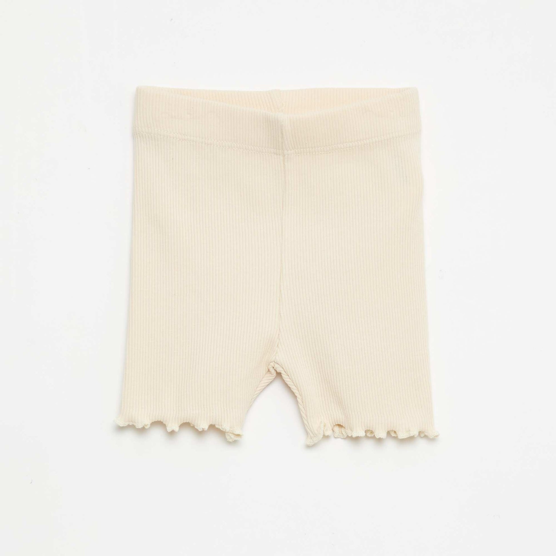 Ribbed Leggings Set - 2 Pack BEIGE