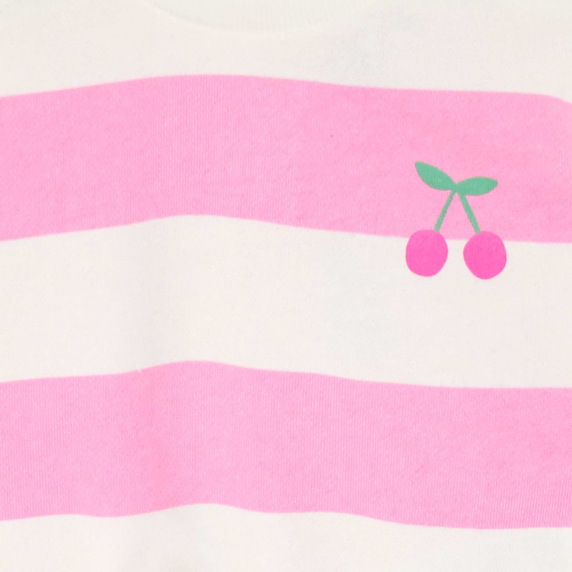 Lightweight French Terry Crew Neck Sweatshirt with Print PINK