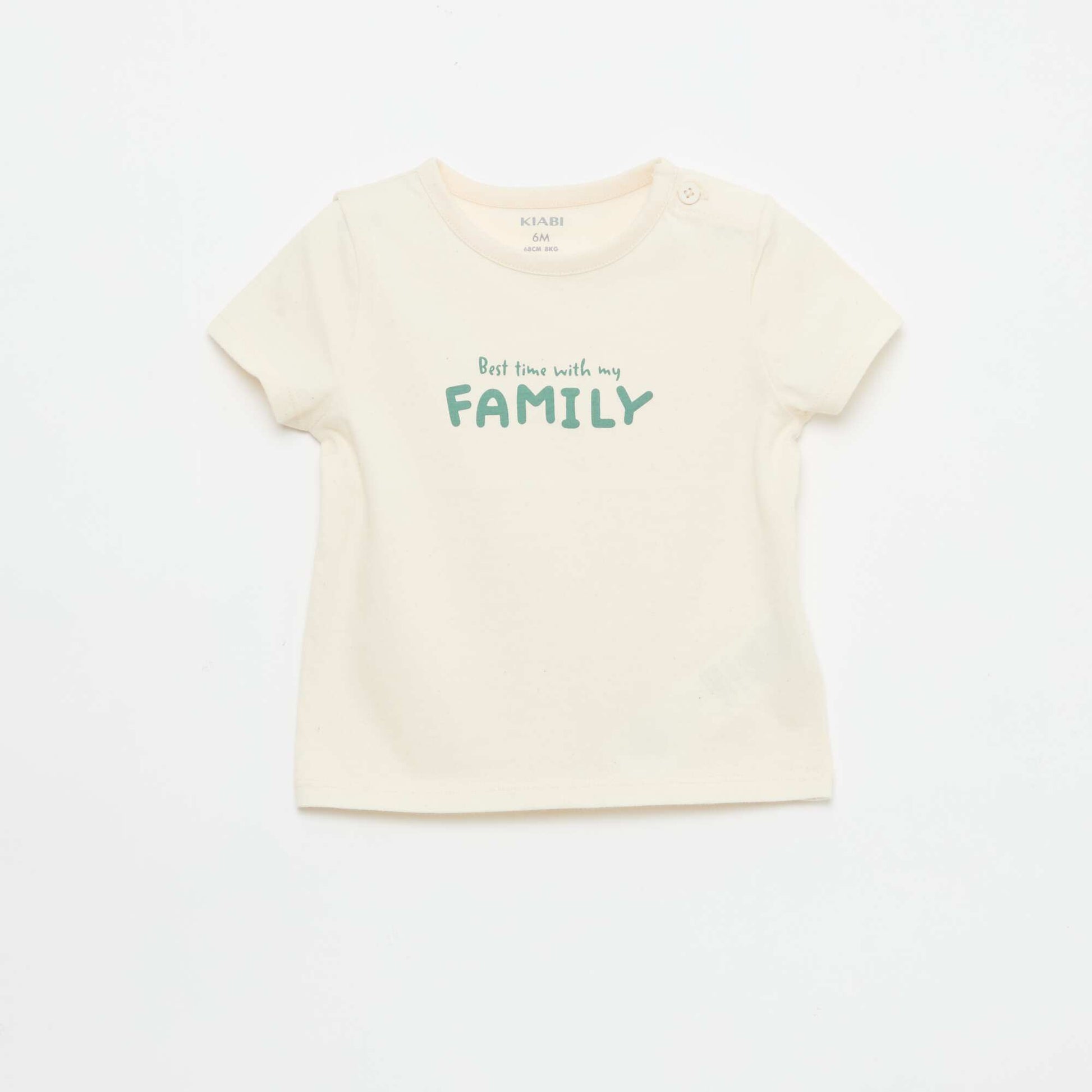 Printed Short-Sleeve T-Shirt WHITE