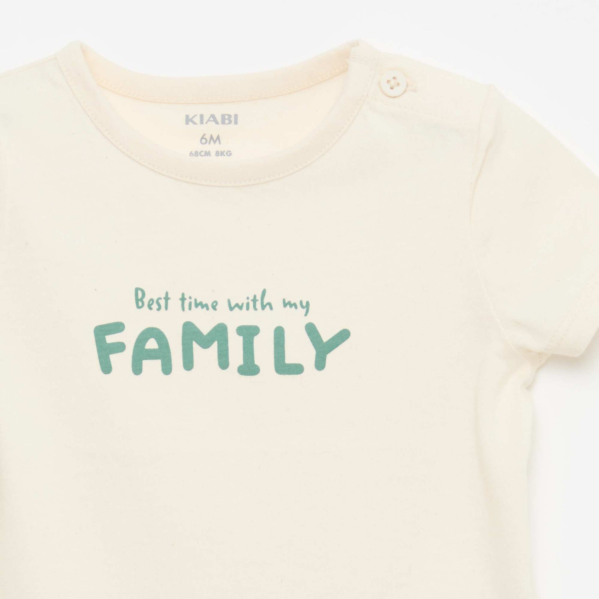Printed Short-Sleeve T-Shirt WHITE