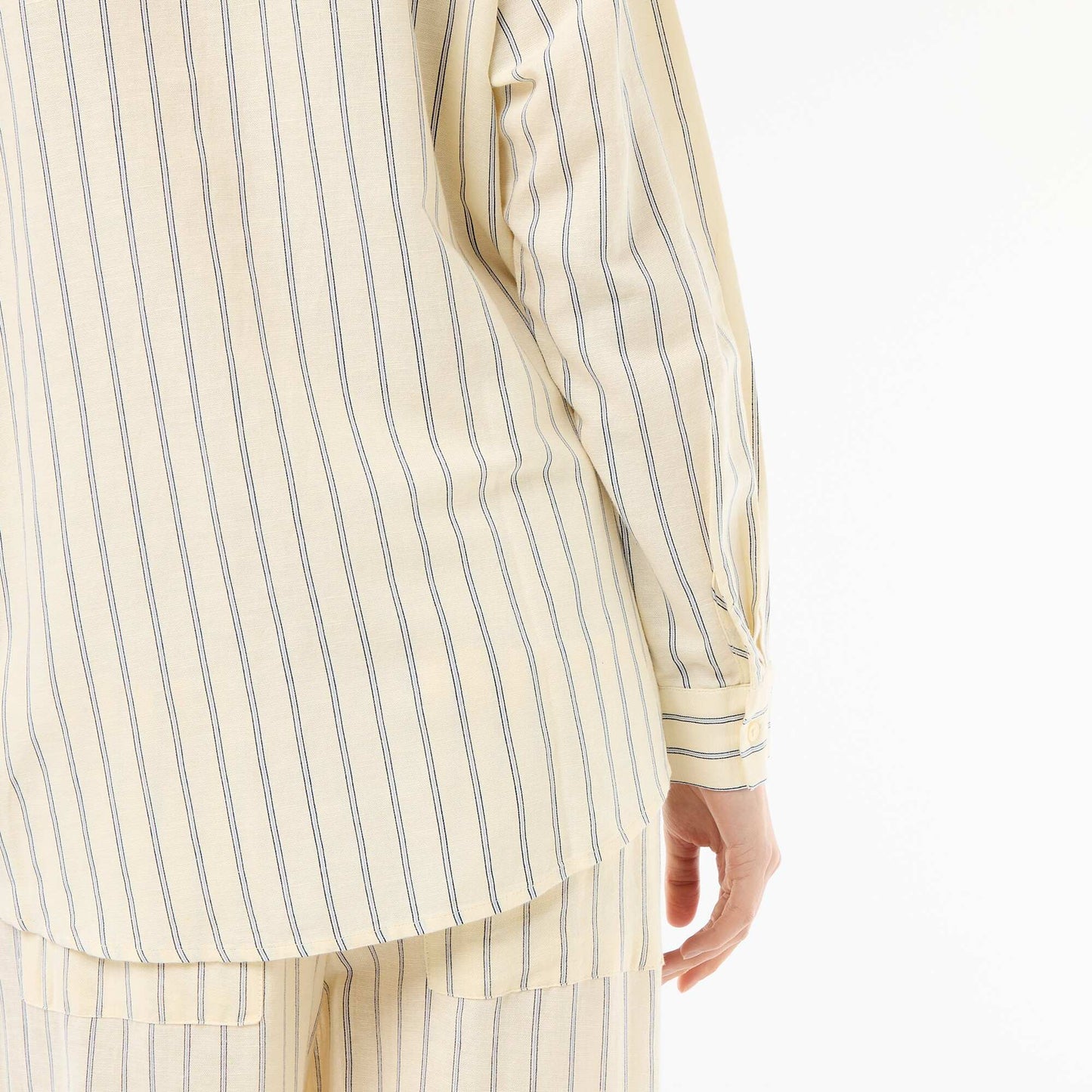 Linen Blend Shirt YELLOW