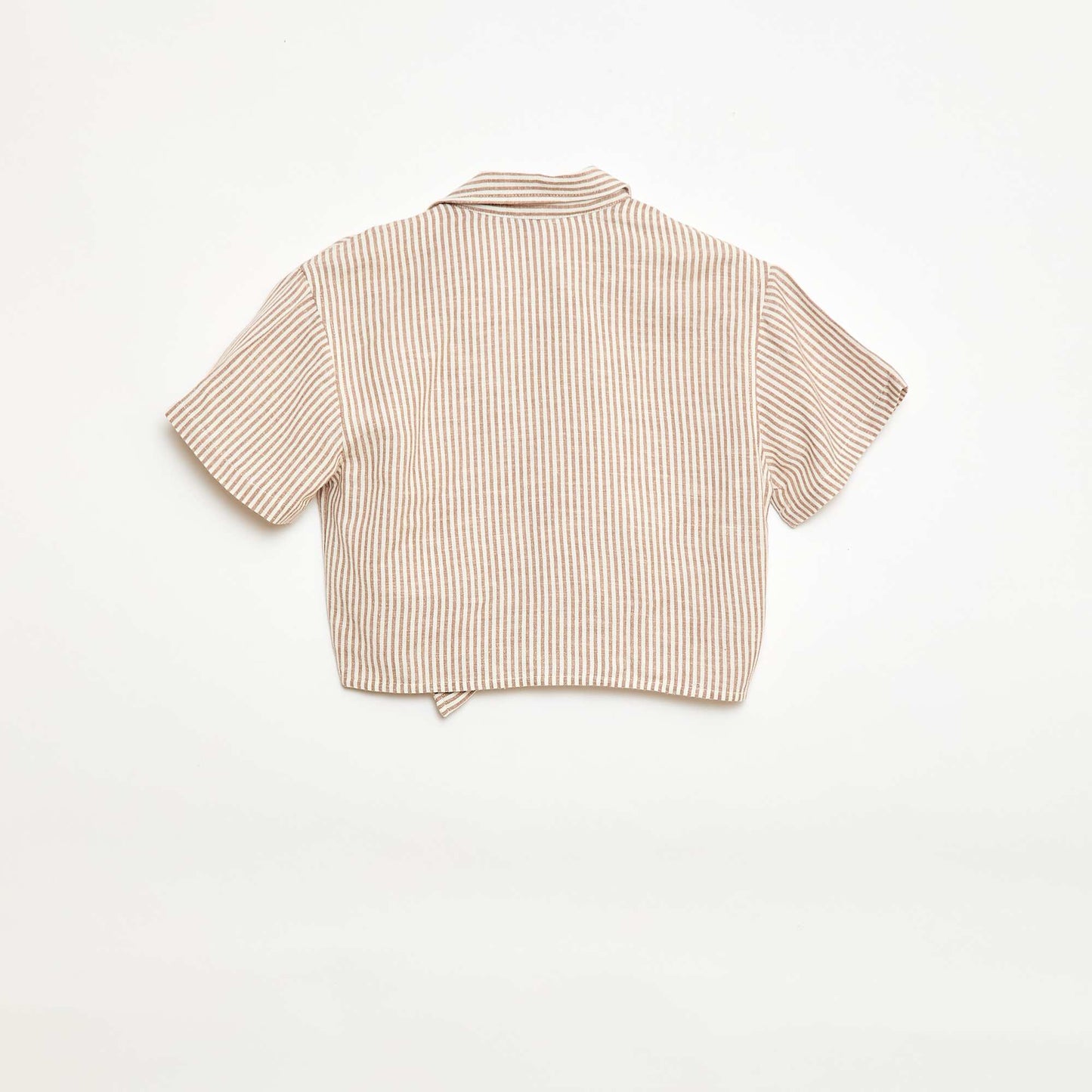 Short-Sleeved Shirt BEIGE