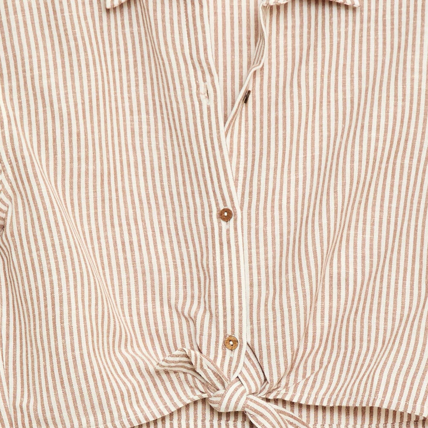 Short-Sleeved Shirt BEIGE