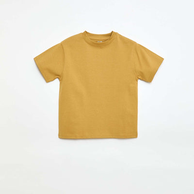 Premium Cotton T-shirt YELLOW