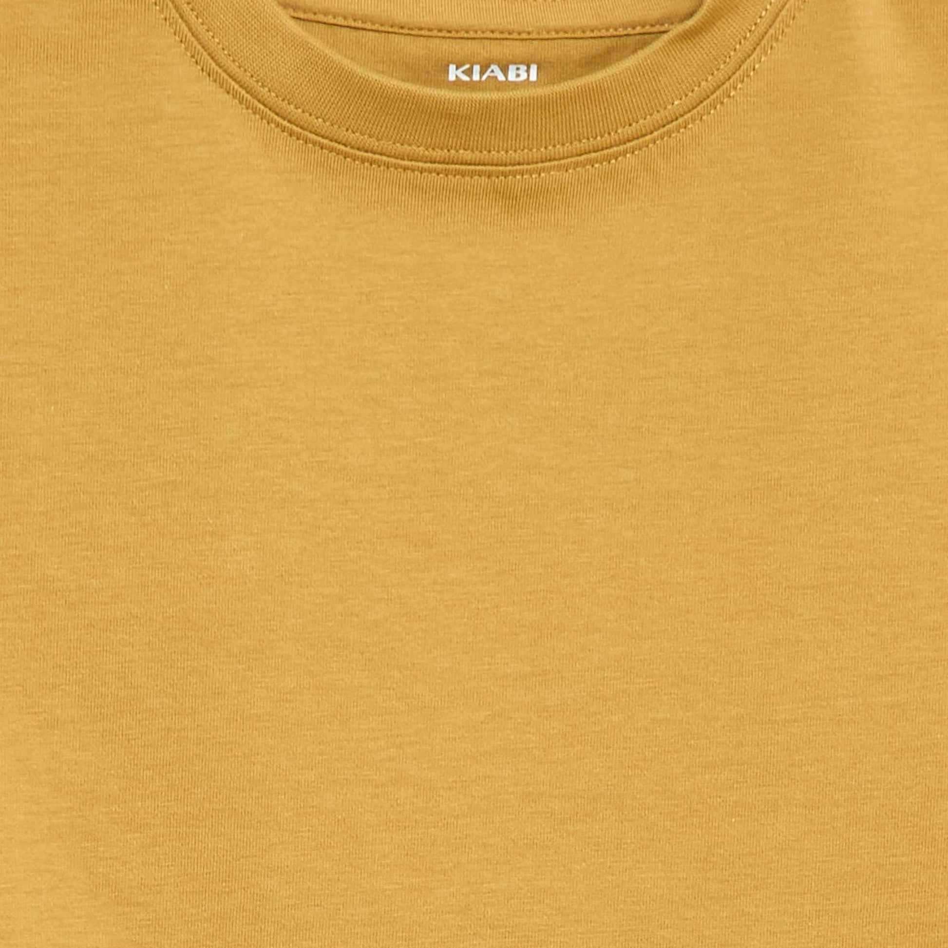 Premium Cotton T-shirt YELLOW