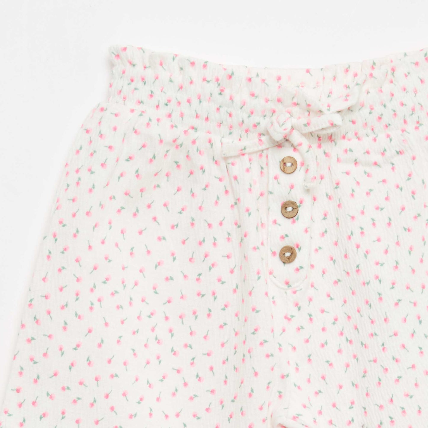 Cotton Jersey Harem Pants WHITE
