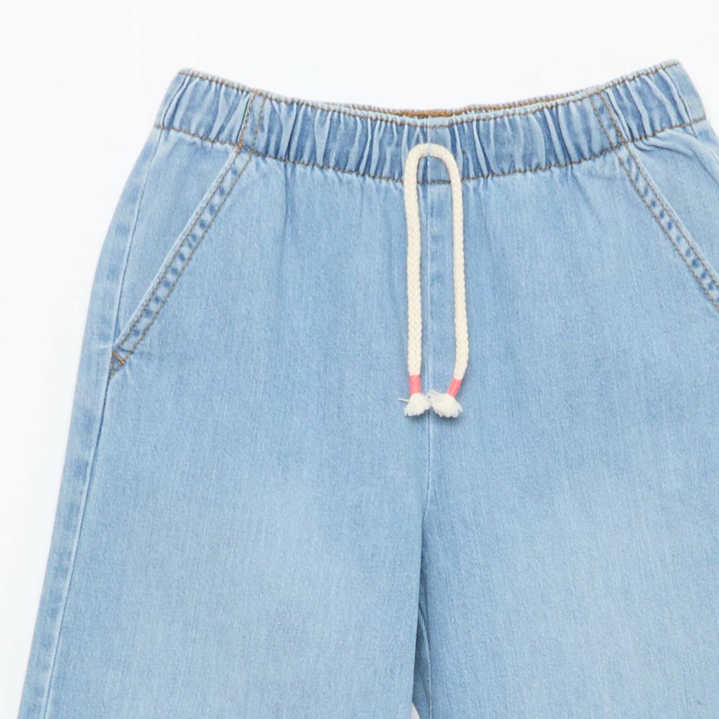 Wide-leg jogger pants BLUE