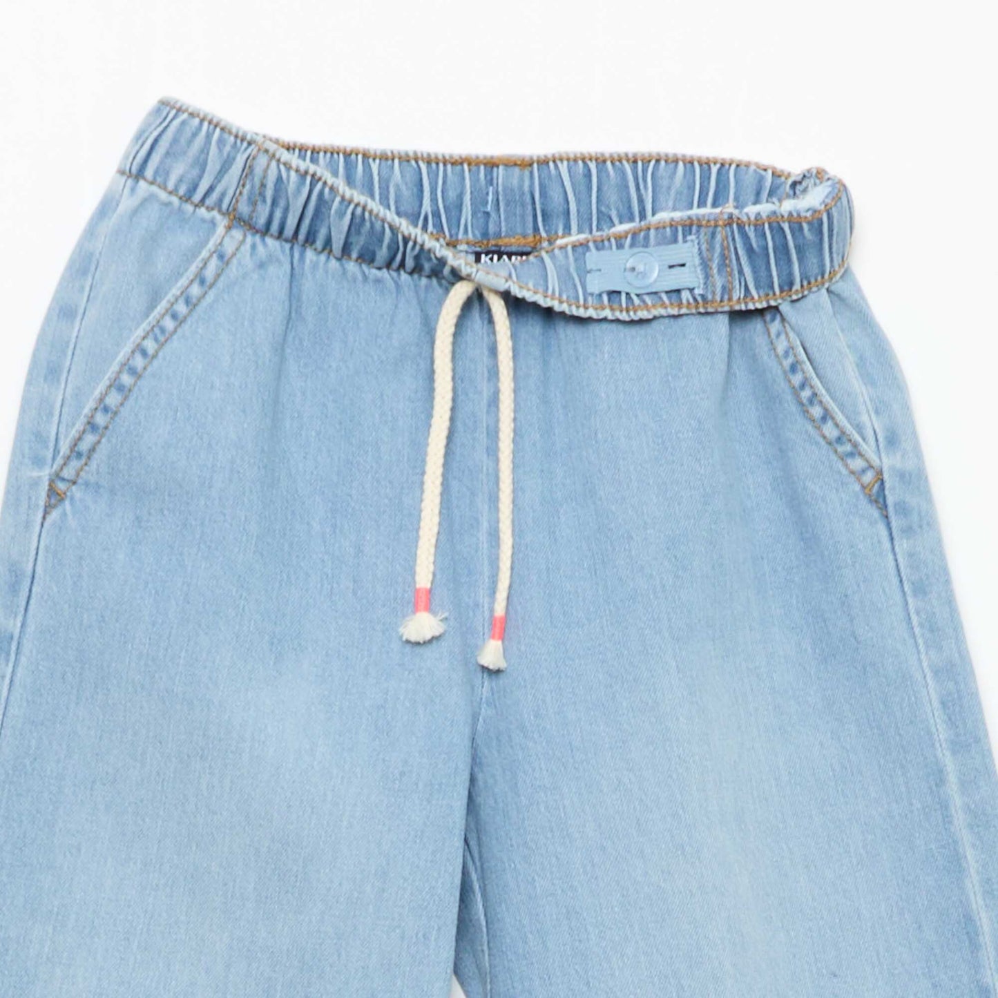 Wide-leg jogger pants BLUE
