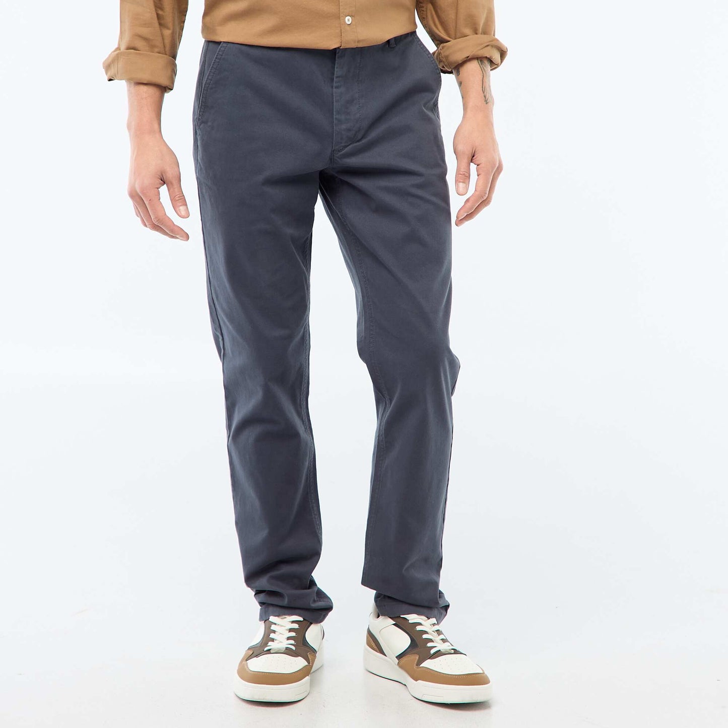 Slim-fit chinos BLUE