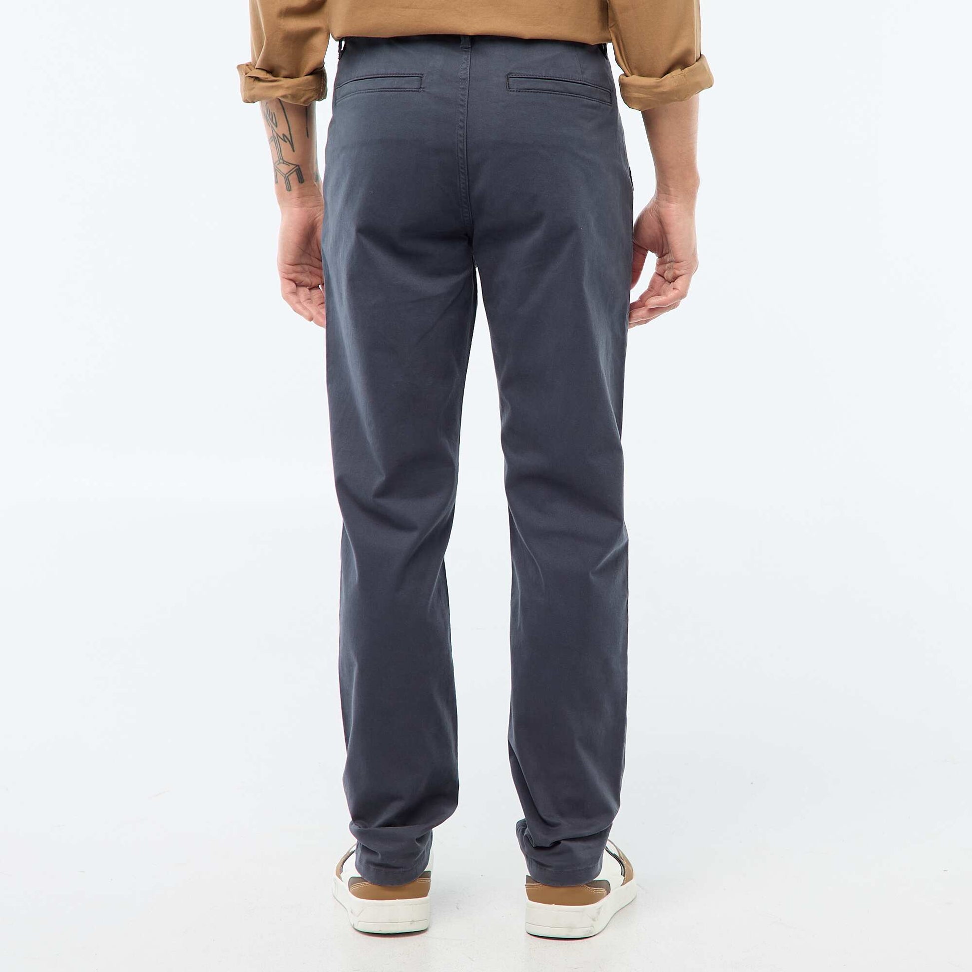 Slim-fit chinos BLUE