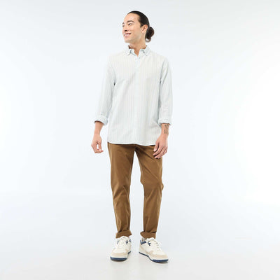 Slim-fit chinos BROWN