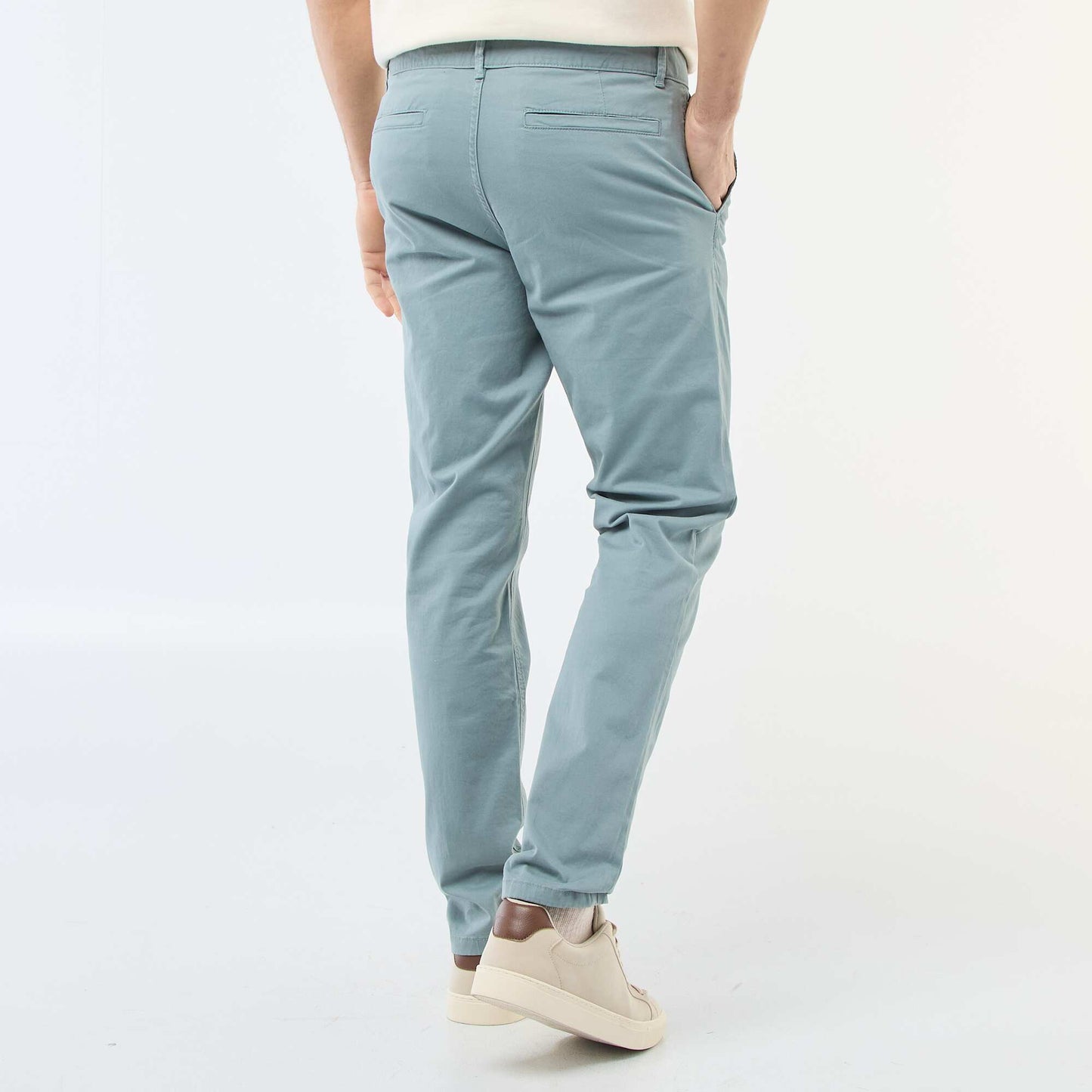 Slim-fit chinos BLUE