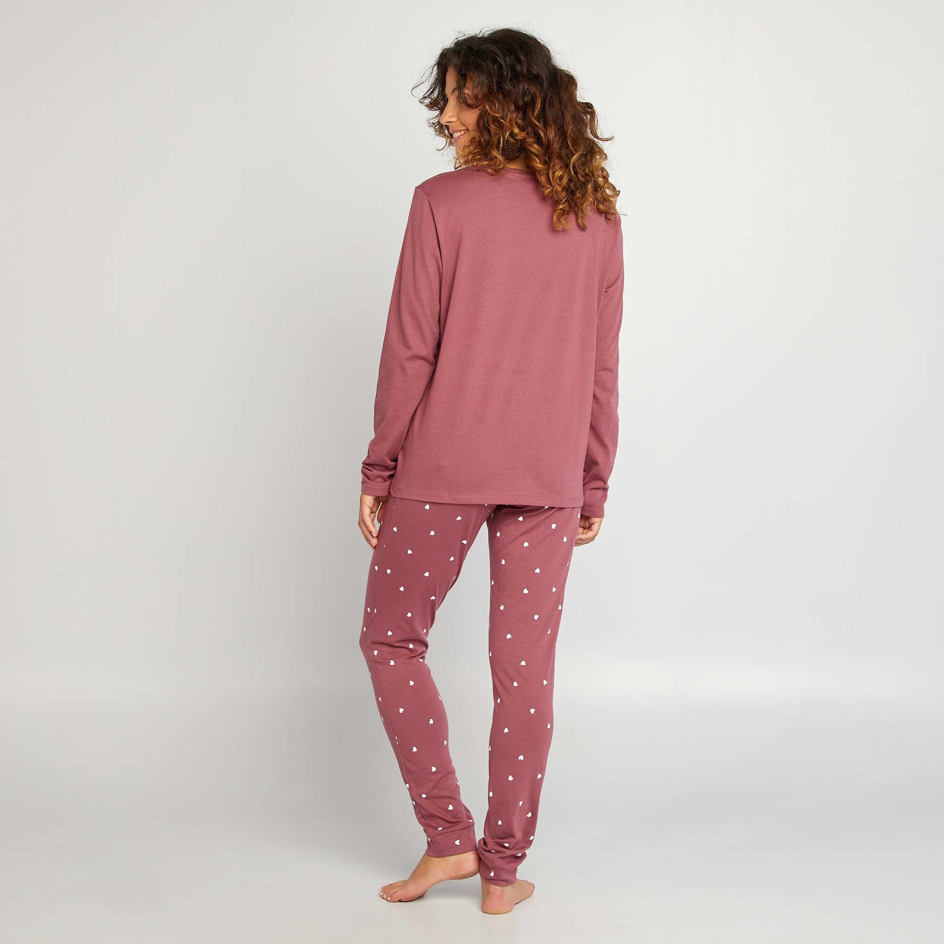 Jersey Pyjama Set - 2 Piece RED