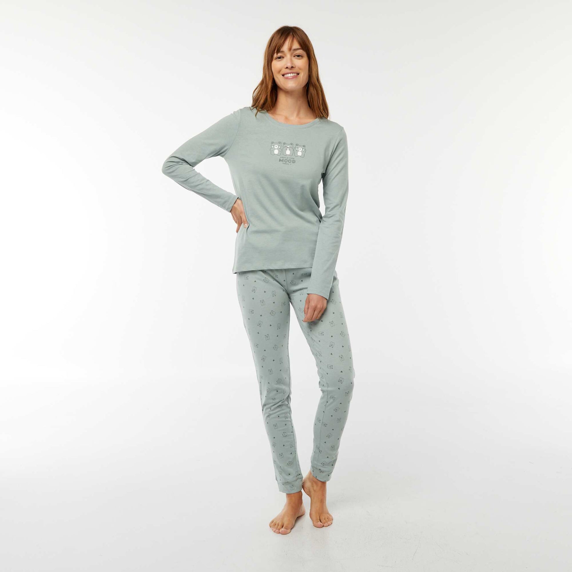 Jersey Pajama Set - 2 Piece BLUE