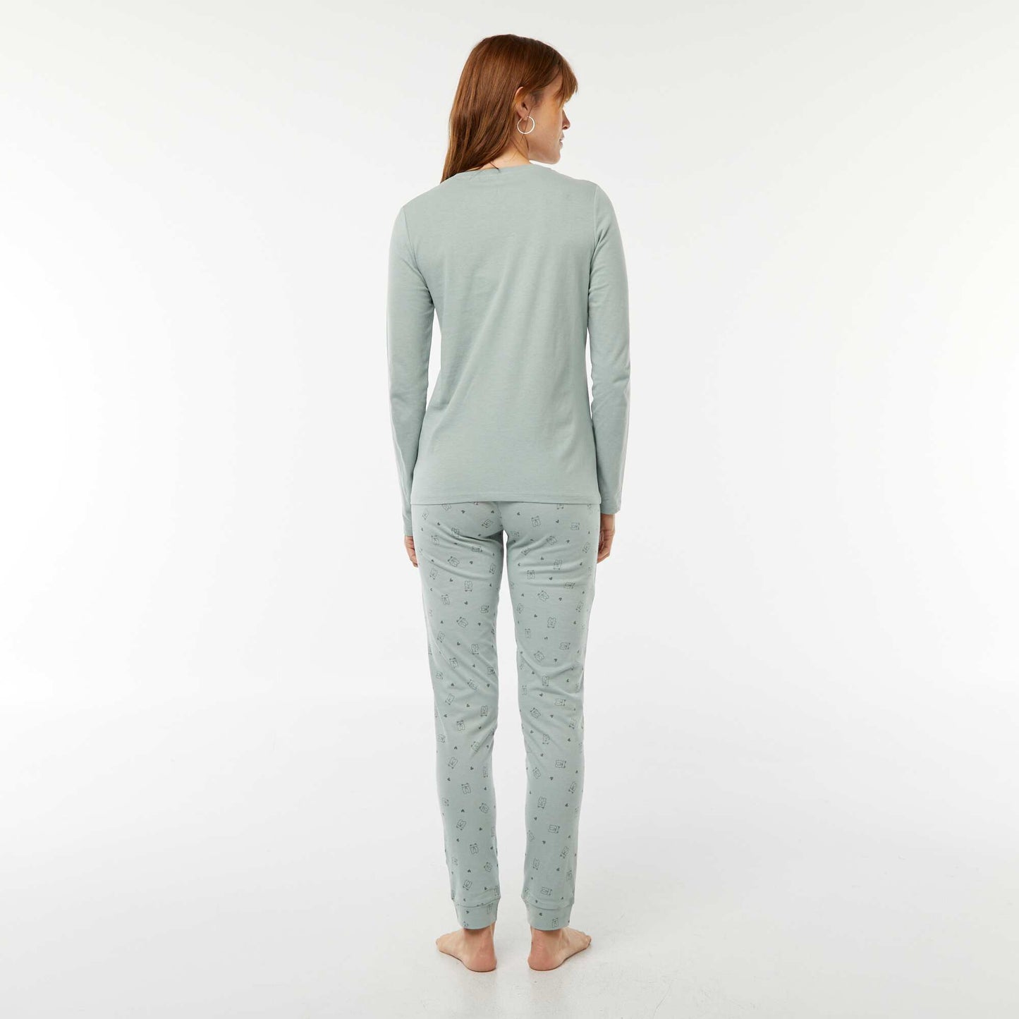 Jersey Pajama Set - 2 Piece BLUE