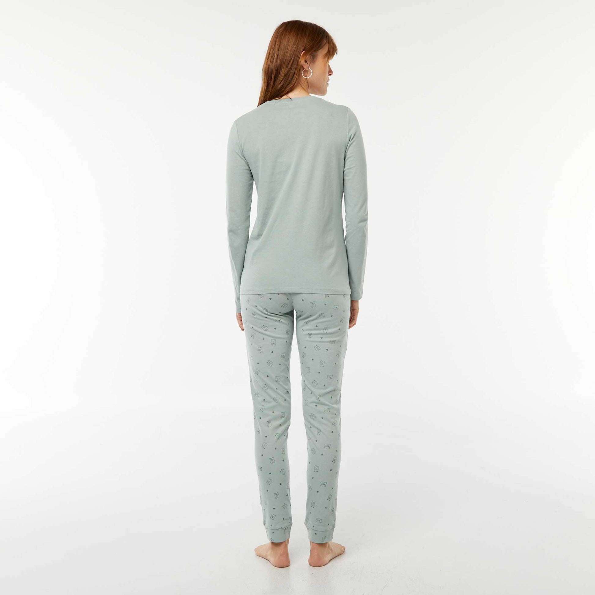 Jersey Pajama Set - 2 Piece BLUE