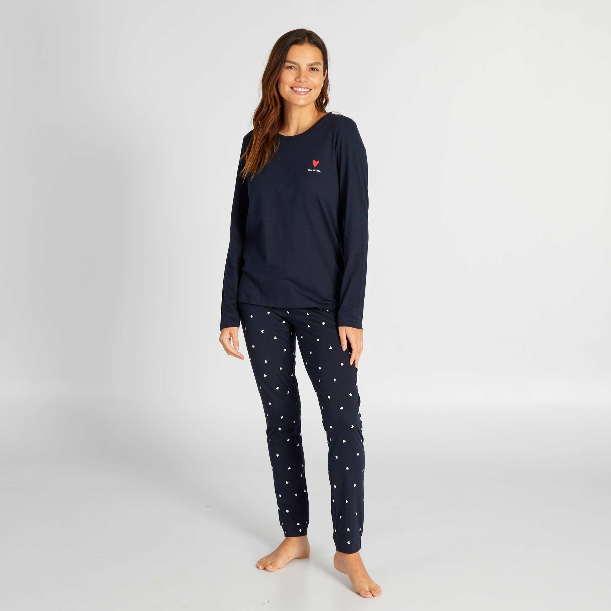 Jersey Pajama Set - 2 Piece BLUE